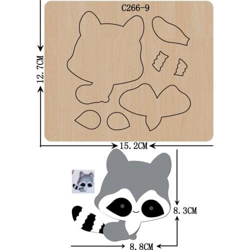 New Wooden die Scrapbooking C-266-9 Cutting Dies