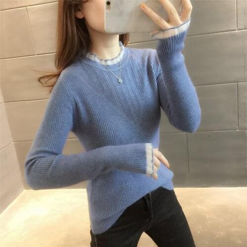 Area A 92 right 】 7751 make pure color stripe sets lace knitting render unlined upper garment of 39