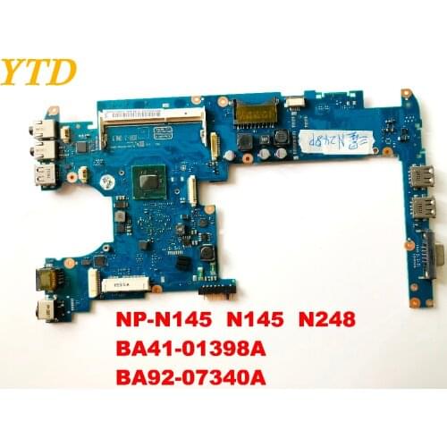 Original for SAMSUNG N145 N148 N248 laptop motherboard BA41-01398A BA92-07340 tested good free shipping