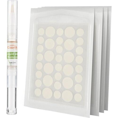 Portable Easy Use Papillomas Removal Salon Corn Mole Genital Wart Treatment Anti Infection Home Skin Tag Remover Patch Painless