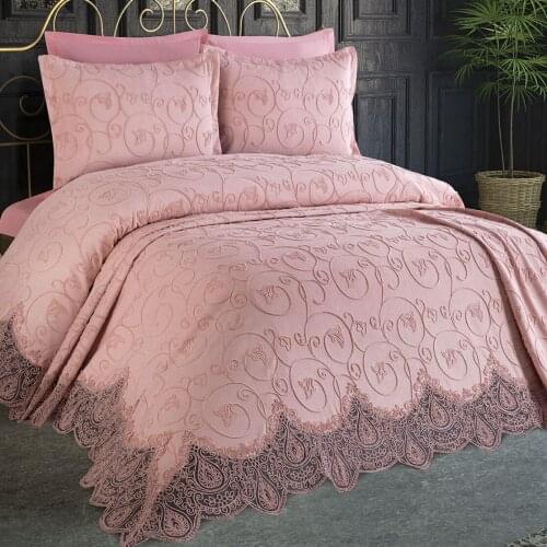 RL-AK-2029 / 6 PIECES LUX PIQUE SET 100 Cotton/Soft/First Class