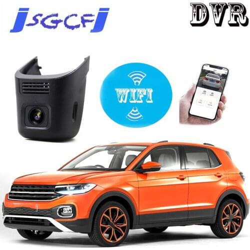 Special Car Road Record WiFi DVR Dash Camera Driving Video Recorder HD Night Vision For Volkswagen Tiguan Tarek Atlas Polo