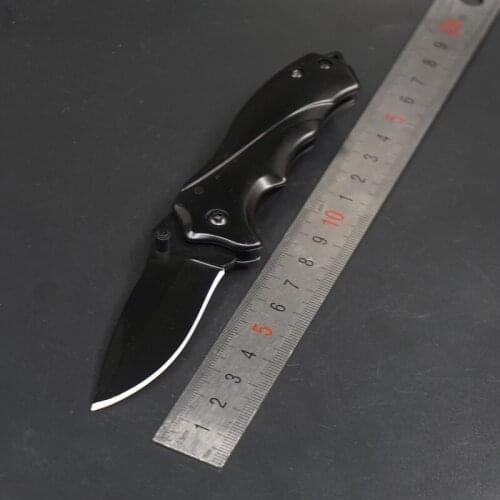 Small Folding Blade Knife Survival Tactical Knife 440C Steel Combat Hunting Pocket Knives Outdoor EDC Self-defense Multi Tools