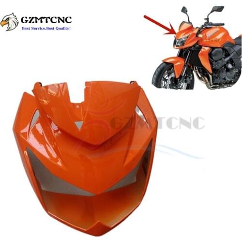 Z750 07-12 Motorcycle Front Head Upper Nose Fairing Headlight Cover For Kawasaki Z750 Z-750 Z 750 2007 2008 2009 2010 2011 2012