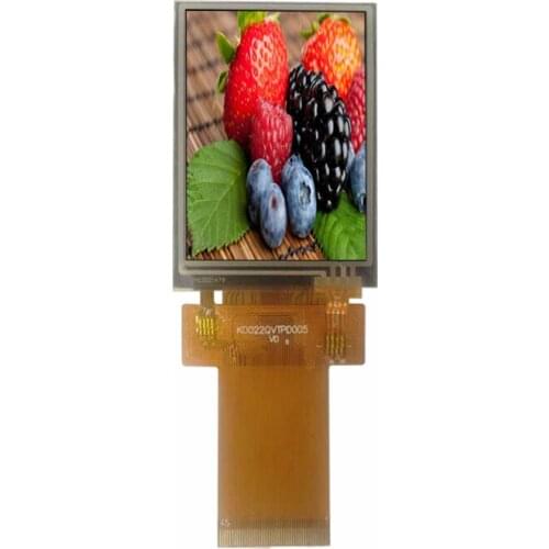 2.2 inch 240*320, ST7789V, 16/18 bit RGB interface TFT LCD with resistive touch panel