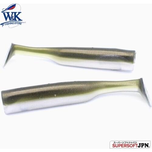 3 inch Soft Bait 4pcs/lot Slinky Shad for Seabass Rock Fishing Lure Walleye Lures Inshore Swimbaits Shad Lure Vinyl