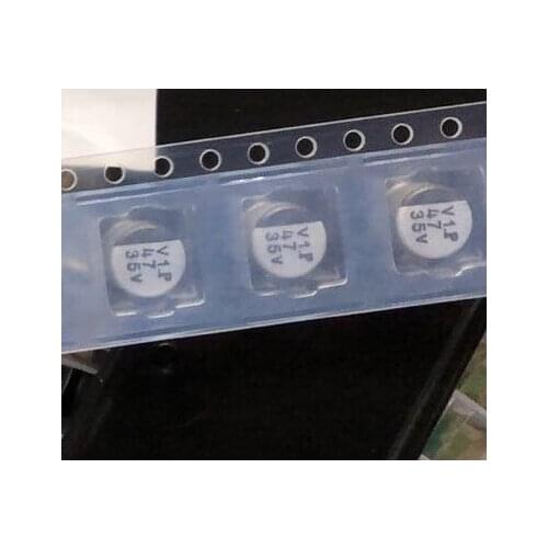 50PCS UWT1V470MCL1GS 35V47UF 6.3*5.8 SMD electrolytic capacitor 47UF 35V 6.3×5.8