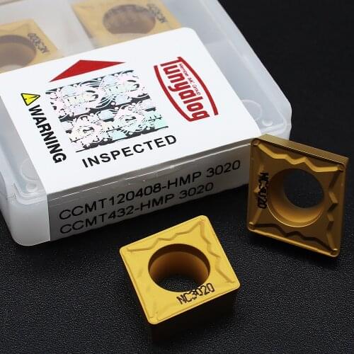 CCMT120408 HMP 3020 High Quality CCMT 120404 Internal Turning Tool Tungsten Carbide Inserts for Steel