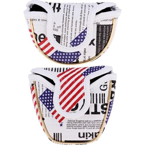 PU Golf Putter Cover Headcover Golf Putter Protection The Old Pattern