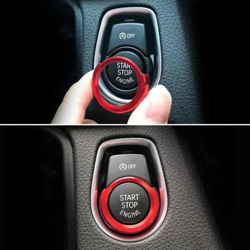 For BMW 1 Series 2 Series 3 Series 4 Series New X1 Interior One-Click Start Decorative Cover Supplies Bmw Accessories