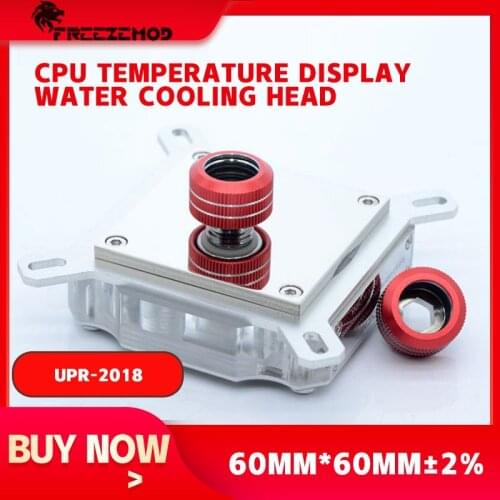 FREEZEMOD Computer PC Cooler Block For Intel LGA 1151 115X 2011 Platform Temperature Sense Motherboard Heatsink AURA. UPR-2018