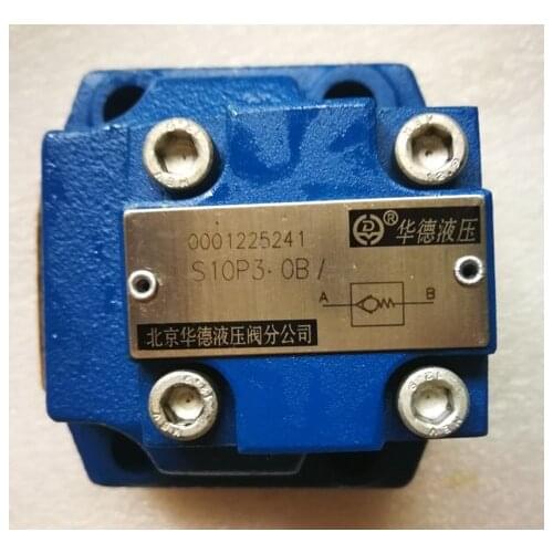 HUADE Hydraulic valve S10P3.0B check valve cartridge valve