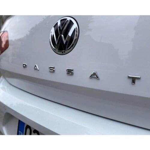Passat Lettering Chrome volkswagen passat new luggage lettering chrome plated current luggage rigging writing P A S S A T car handwriting original font