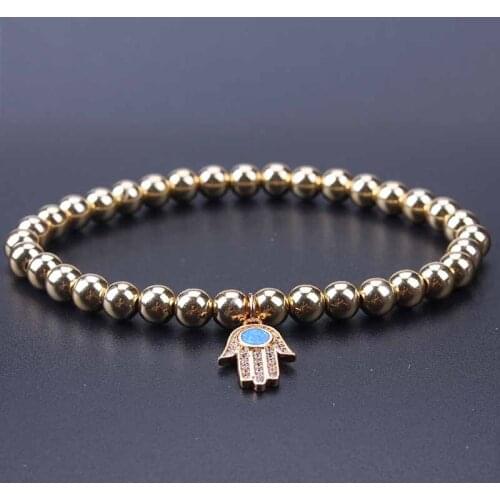 Lucky eye White Bracelets