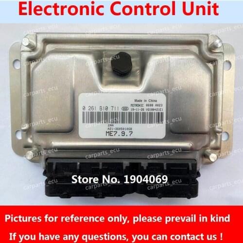 Engine Computer Board 0261B10711 A21-3605010GB M7.9.7 ECU 0261B08387 S16-3805010/F01R00D327 F01RB0D327 S12-3605010BC For Chery