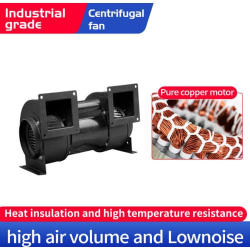 Small multi wing heat insulation and high temperature resistant centrifugal fan cy180m high temperature exhaust fan 380V