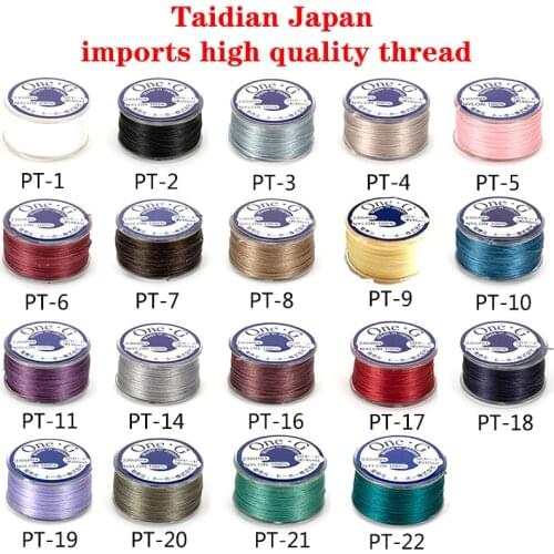 Taidian Beading Thread Made In Japan Toho Thread 100% Nylon Multicolor 0.3mm DIY Jewelry Bracelet Gift About 46m