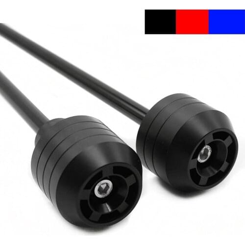 For SUZUKI V-Strom Vstrom GSXS GSX-S 750 1000 F Front Rear Wheel Crash Protector Fork Axle Slider Swing Arm Pad Guard