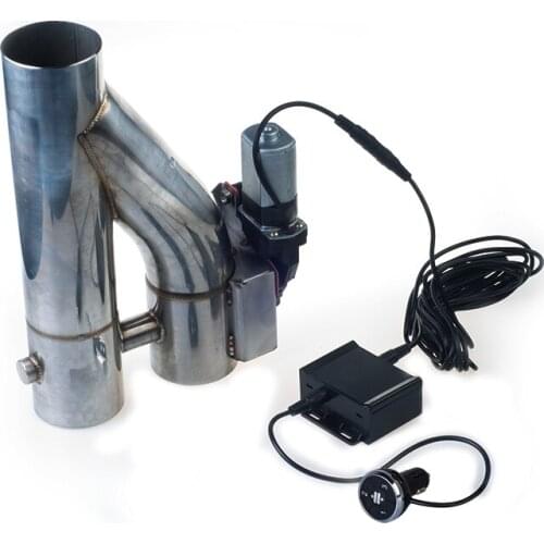 Cigarette lighter remote Car exhaust Y pipe refit racing car sound variable exhaust cutout valve universal