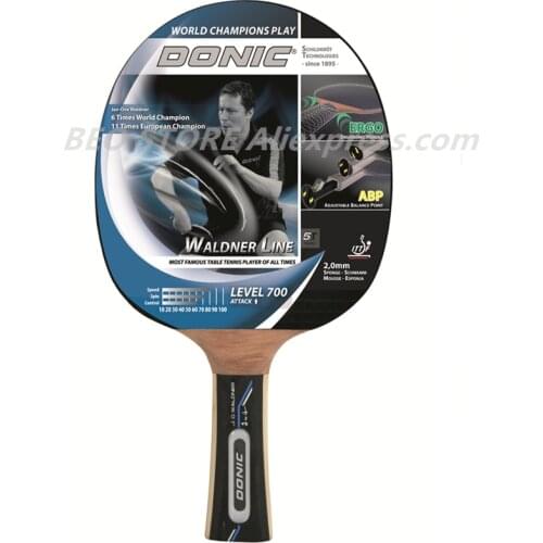 DONIC WALDNER Line 700 WORLD CHAMPIONS PLAY Table Tennis Racket Original DONIC Ping Pong Bat Paddle