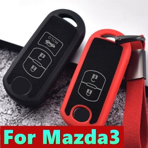 For Mazda3 axela atenza cx5 cx3 Car silicone key case key set key shell buckle car decoration accessories