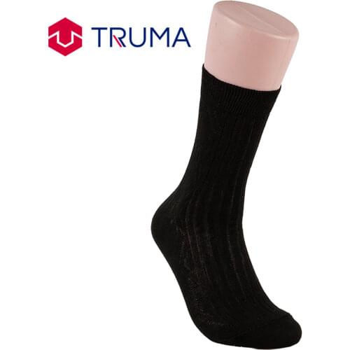 TRUMA Mens Black Socks