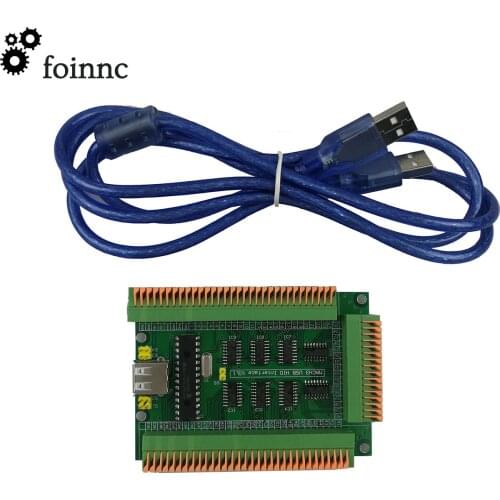 MACH3 USB Hid Manual Control Extended Current Board Voltage 0-5v to 64 digital for CNC Milling machine