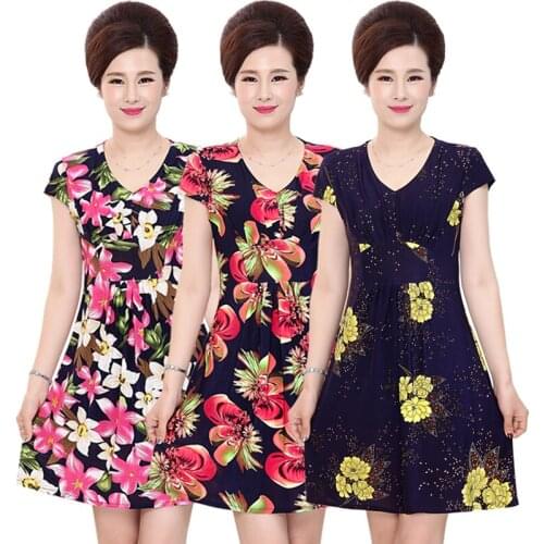 Mozhini brand Fashion printed summer dress Vintage party dress big size Women sundress Sexy floral summer dress girl slim dress