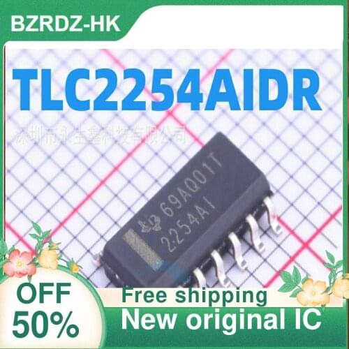 2-10PCS/lot TLC2254 TLC2254AIDR TLC2254AID SOP14 New original IC