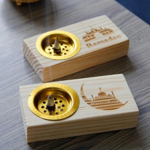 2PCS Ramadan Festival Decoration Middle Eastern Arabic Burner Candle Holder Incense Censer Aromatherapy Furnace Candlestick