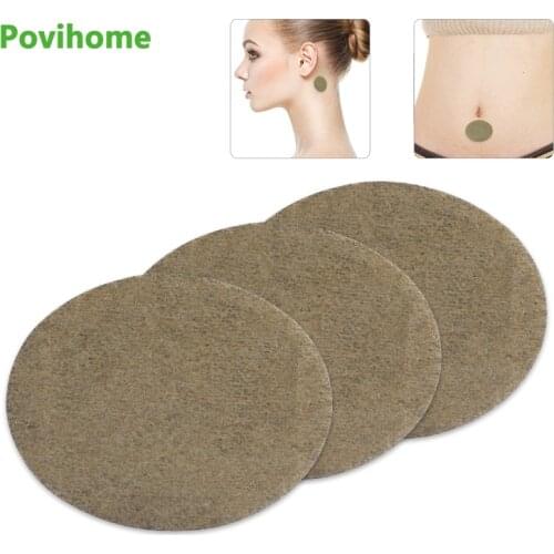 40Pcs Carsickness Sticker Car Motion Sickness Paste Relief Anti Headache Airsickness Seasickness Plaster Nausea Dizzy Patch