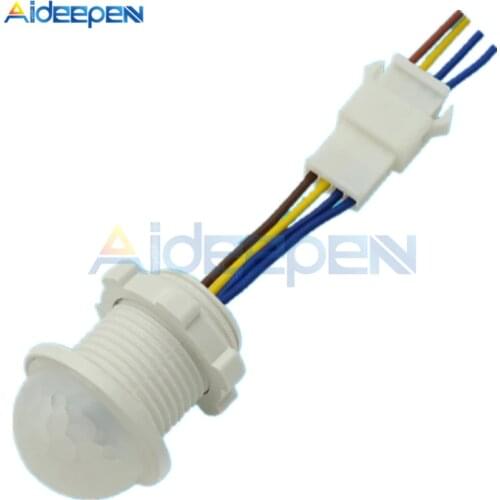 AC 220V 100W Infrared PIR Probe LED Body Motion Sensor Infrared Induction Switch Automatic LED Light Lamp Controller Switch