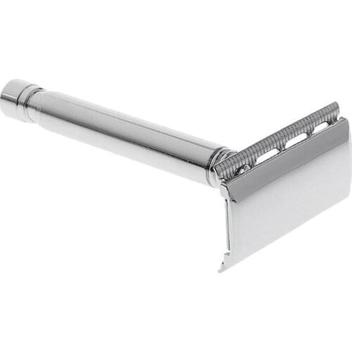 MOLF 1 Set Safety Manual Razor Double Edge Blade Replacement Men Beard Trimming Facial Hair Mustache Remove Home Accessory