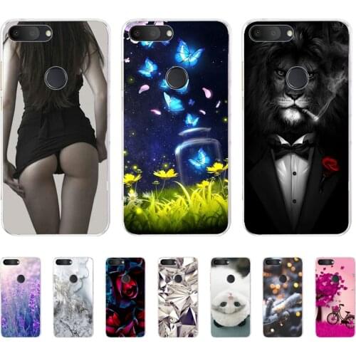 Sof TPU Case For Alcatel 1S 1 S 2019 Cartoon Cat Cute Patterned Silicone Back Cover For Alcatels 1S Protective Phone Shell Coque