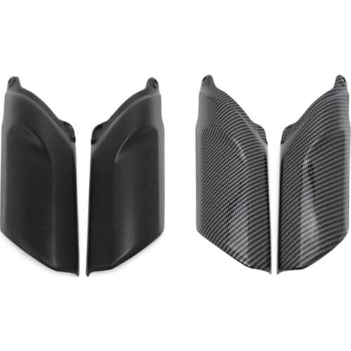 For KAWASAKI ER6N ER 6N ER-6N 2012 - 2015 Front Fender Fork Shock Cover Fairing Carbon fiber Absorption Spillplate Cowling Guard