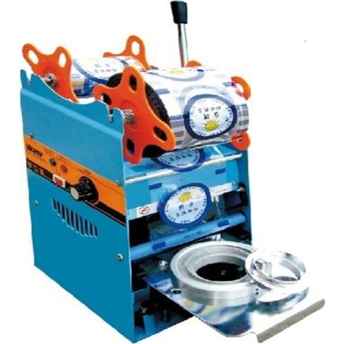 Electric Manual Plastic Cup Sealing Machine,Sealing Diamter;7cm,7.5cm,9.5cm