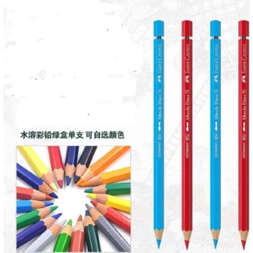 Faber-Castell Water-soluble perfect Colored Lead Single Water-soluble Colored Pencils 6pcs/lot