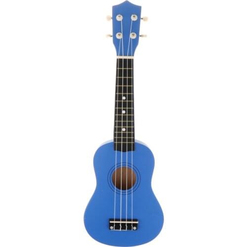 21" Basswood Hawaii Ukulele Mini 4 Strings Guitar For Kids Adults Beginners