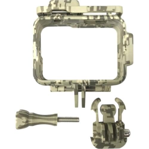 For Gopro Hero9 Frame Gopro9 Generation Camouflage Frame Protective Shell Portable Charging Frame Anti-Fall Accessories