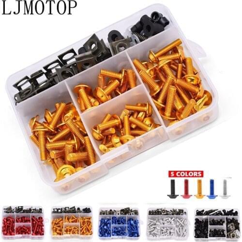 Aluminum Motorcycle Fairing Screws Nuts Kit Moto Body Work Bolts Screw For Yamaha XMAX250 XMAX400 XMAX300 x max 125 250 400 300