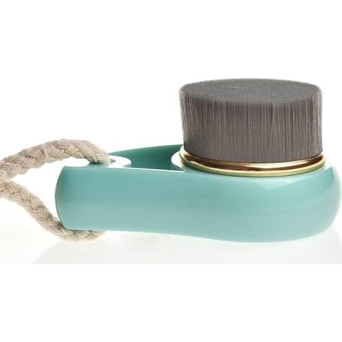 Wash A Face Artifact Clean The Pore Cleansing Instrument To Black Hand Cleaner Brush Manually Washing Facial Tool Hot Sale