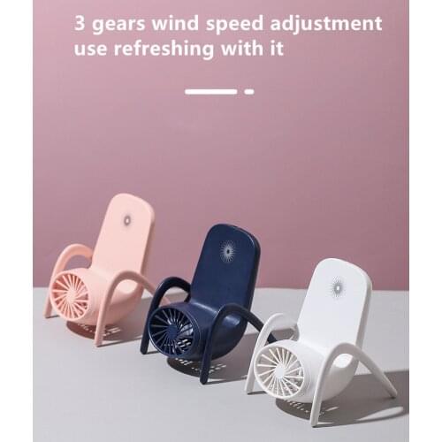 Portable Mini Fan USB Rechargeable Handheld Fan Adjustable Desktop Fan Air Cooler for Home Office Desk Outdoor Travel