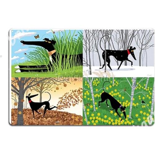 Hound Seasons Metal Signs Club Home Living Room Wall Decor Custom Tin sign Posters