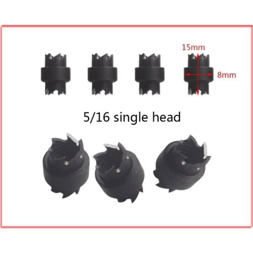 High Speed Steel Replacement Blades for 3/8" 5/16" Rotary Spot Weld Cutter Remover Tool