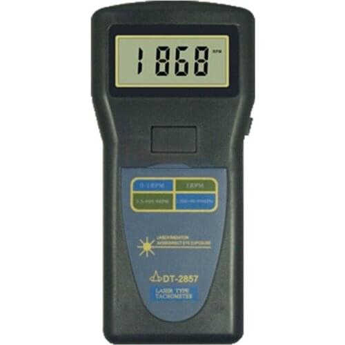 DT2857 Tachometer Speed Measurement Laser Table Lantai DT-2857 Speedometer Departments of Motor Fan Paper-product Plastics