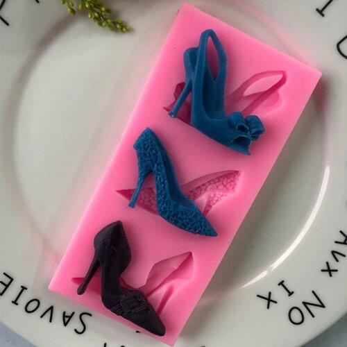 High-heeled Shoes Silicone Mold Mobile Phone Glue Dropping Mold XGY-38