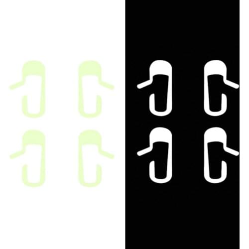 Inside door opening reminder sticker Dedicated for Tesla MODEL 3 inside door opening reminder sticker