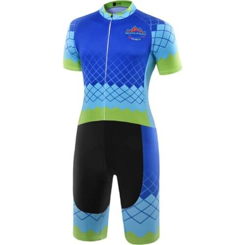 2020 Cool Skinsuit Cycling Clothing one piece Bodysuit Ropa Ciclismo Mountain sports bike clothes # SK0001804135