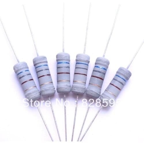 2w 680 ohm 680R ohm 100% Original New Fixed Resistor Metal Oxide Film Resistors Resistance +/- 5% (200pcs)