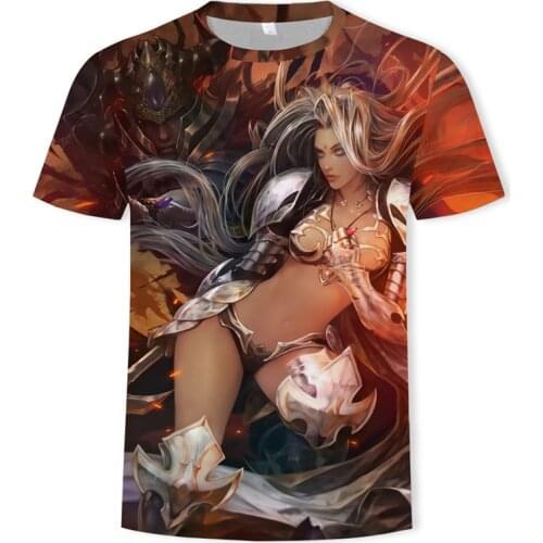 Brand Clothing 3D Print Sexy beauty T shirt Summer Tops Tees Fashion Unisex Men Women T-shirt Funny Casual Top